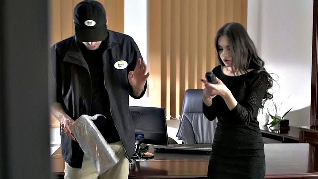 Office babe in heels pussytoyed and fucked by BWC dude