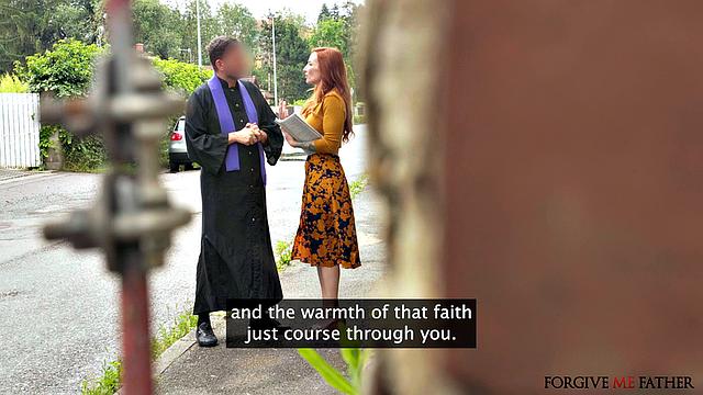 Innocent redhead learns how to screw