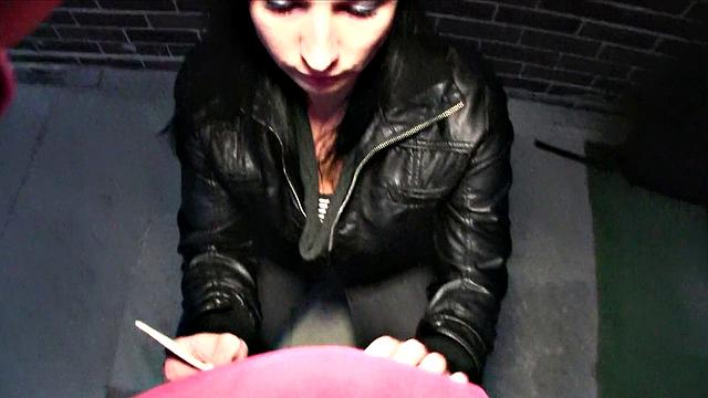 Apolonia's apology: Taking a whole dick in public & getting a handjob from a stranger