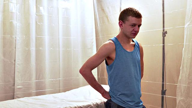 Hairy gaydaddy barebacked by twink after cocksucking