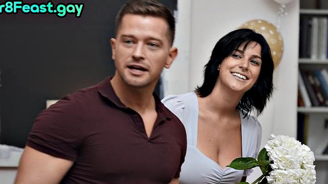 Ass fucked gay penetrated by huge cock in tight opening