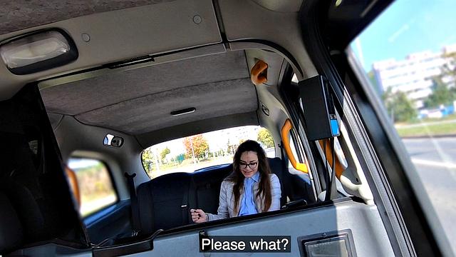 Alt cab babe sucks cock and gets doggystyled by driver