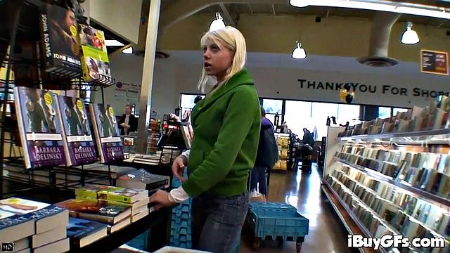 Hot blonde will get your dick wet in POV