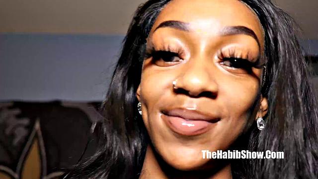 Naomi Lockheartt, the 18y/o newbie, is about to out Julian St. Jox with her bra, panties, and homemade