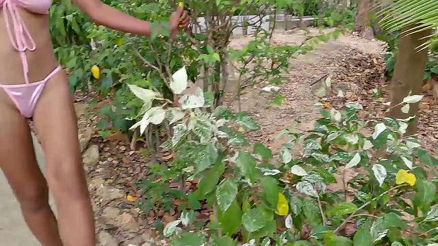 Pickup and Fuck - Pink Bikini Anal