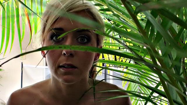 Spying on His Neighbor's Workout