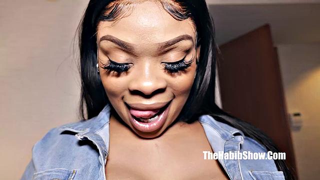 Sexy light skinned yellabone with a big booty Bellatrice