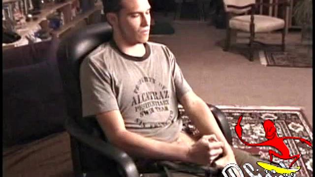 Lex Strokes His Rock Hard Dick
