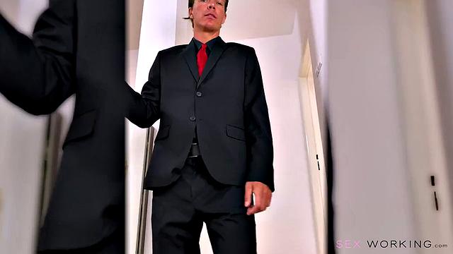 Sweet brunette has tight pussy