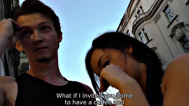 HUNT4K. Boy watches his slutty girl make money with pussy