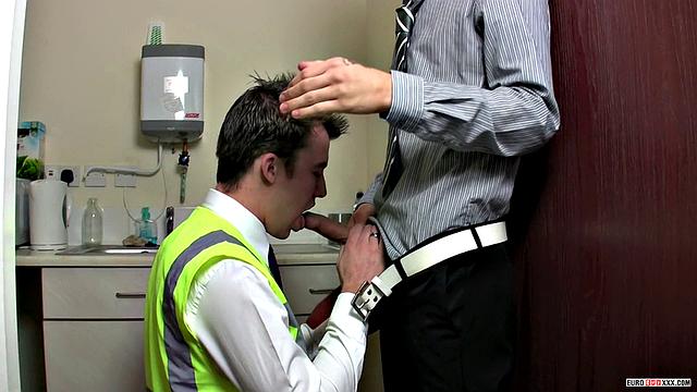 Labour Contractors Fuck In Office Kitchen - Jamie Rae &amp; Nick Hill