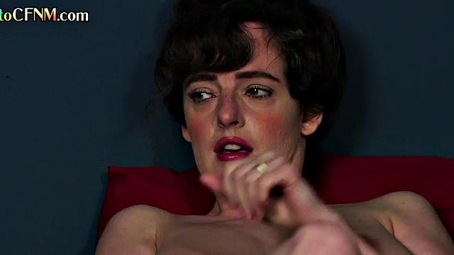 CFNM British ladies give group HJ to perv voyeur