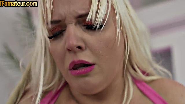 Amateur big boobs MILF fucks doctor after riding him