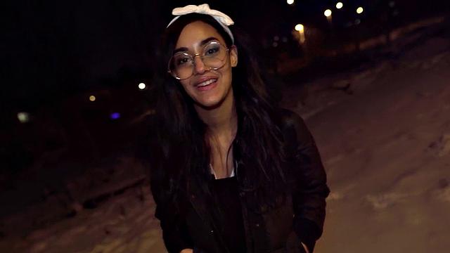 College babe picked up and pounded in doggystyle