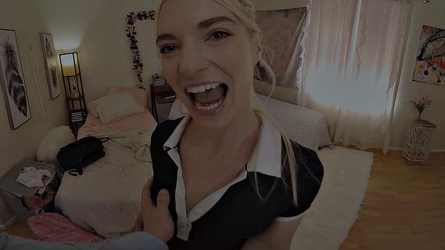 Lana Sharapova gets matched with a stud that turns out to be Hazel Moore's and Izzy Lush's Professor