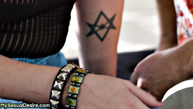 Big ass babe loves deepthroating BF's dick