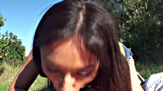 Watch this bald babe with puffy nipples get her pussy and ass fucked hard in POV