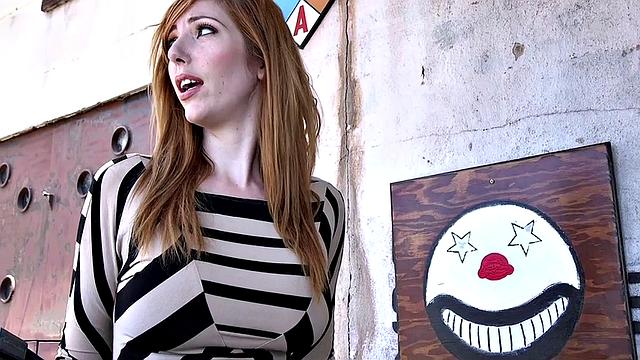 IR DP busty redhead MILF gangbanged by rough guys