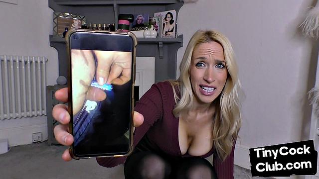 SPH amateur femdom MILF humiliates with dirty talk