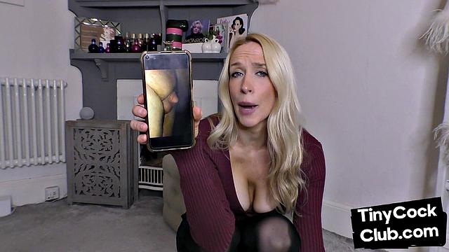 SPH amateur femdom MILF humiliates with dirty talk