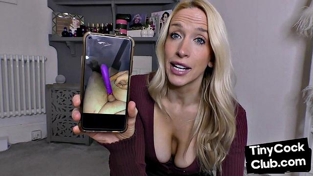 SPH amateur femdom MILF humiliates with dirty talk