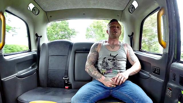 Blonde bombshell gets her tight pussy pounded in jeans & reverse cowgirl