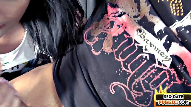 Public petite amateur babe pounded