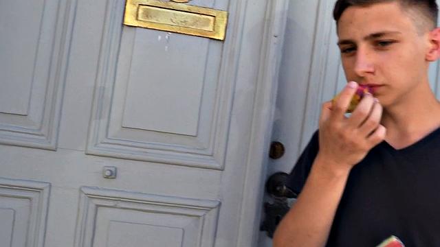 Sexy gay fucked in tight asshole by naughty fucker