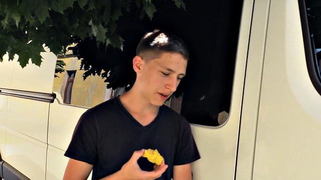 Sexy gay fucked in tight asshole by naughty fucker