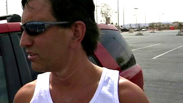 Cute BBW in the Parking