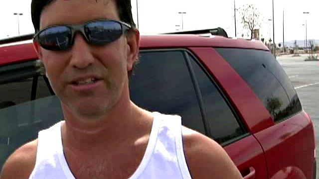 Cute BBW in the Parking