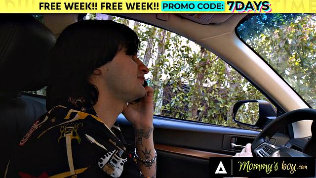 MOMMY'S BOY - Annoyed Boy Can't Believe Stacked Stepmom Turned Into A Horny Bimbo