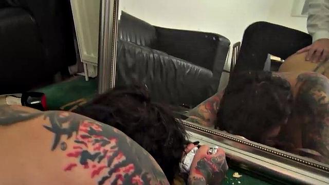 Chubby UK subslut disciplined and hammered hard