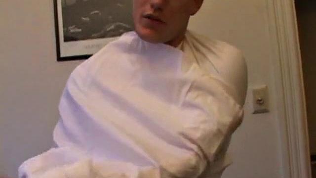 Jay shows off his stroking skills-guess he's not shy about a little solo action on camera