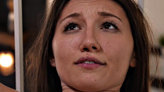 BDSM submissive 21yo gets banged in pussy after spanking