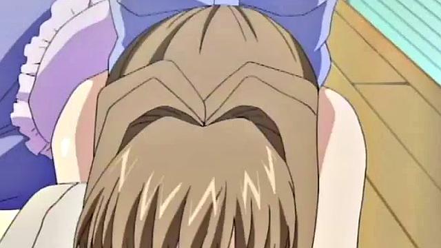 Cute hentai teens in hardcore rough sex