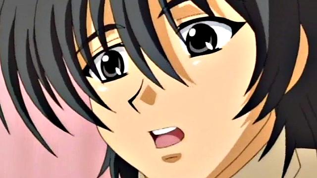 Cute hentai teens in hardcore rough sex