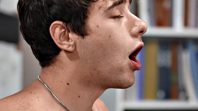 Twink stud fucks cowboy in asshole in meeting room