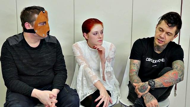 Piledriver anal domination for redhead