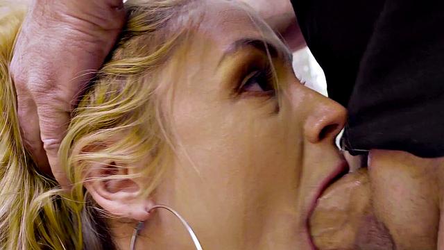 Blowpass - Busty Sarah Vandella Deepthroats And Slurps All Of The Juices From A Cock