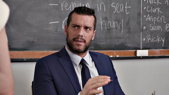 Petite College Student Gets Fucked On A Desk After A Blowjob During A Job Interview