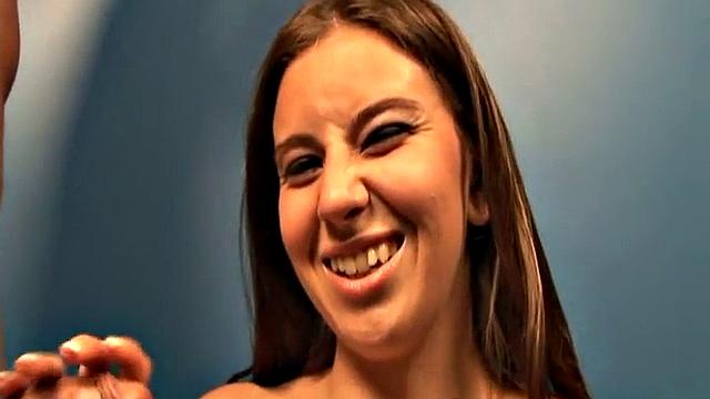 Kelly Kline jerking two dicks