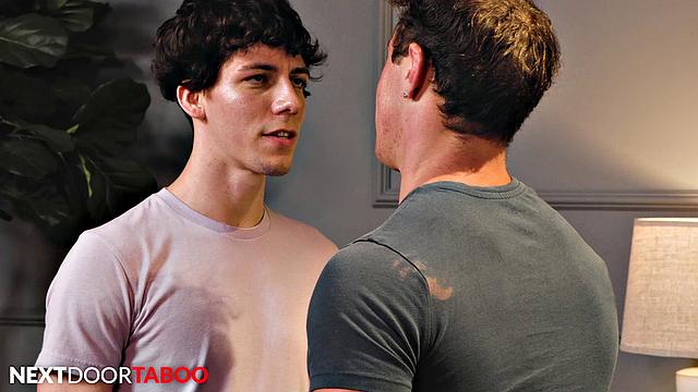 Fed Up Muscle Hunk Stepbro Flip Fucks Twink