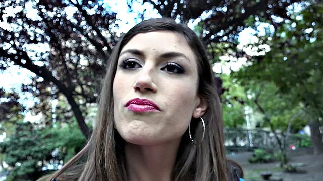 Spanish Beauty Gives Messy Head