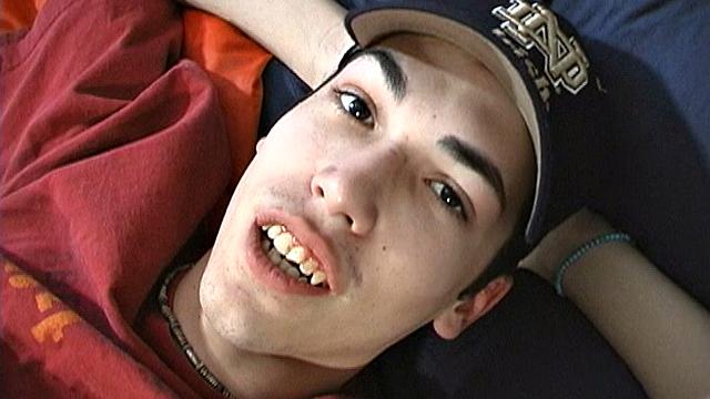 Nathan and Cody attack their buddy Kyle, pulling him into a hot Threesome where everyone gets a taste of the other's big. Some ass rimming gets Kyle ready for a spit roasting, before he's used as a cum rag.