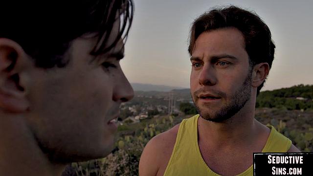 Naughty babes sharing lucky guy in a 3-way