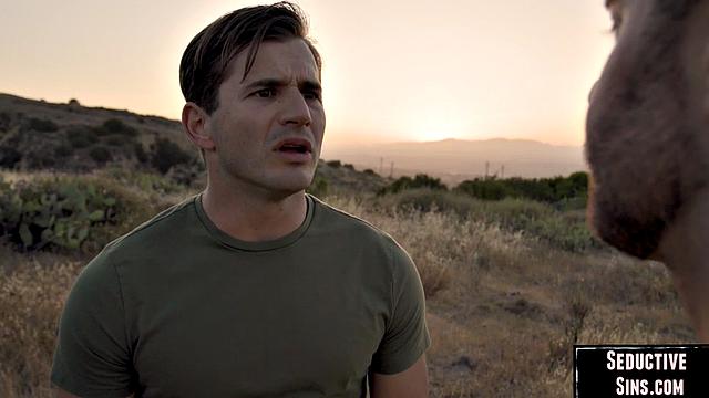 Naughty babes sharing lucky guy in a 3-way