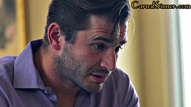 Nasty girl cockriding while giving head