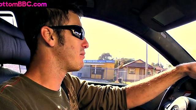 Hairy Nubian thug picked up and fucked by top at home