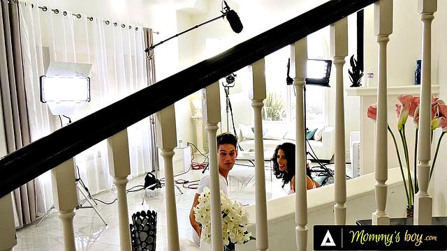 MOMMY'S BOY - Horny Sexy GILF Keli Richards Wants To Be SMASHED By Stepson's Hung Best Friend